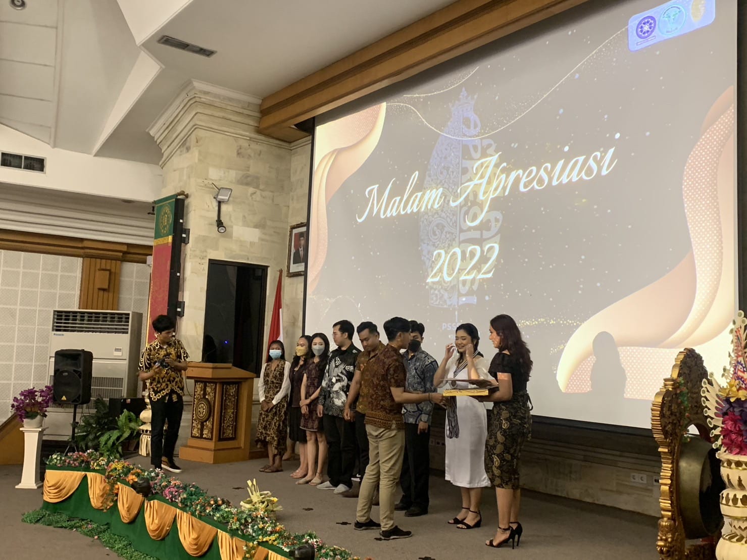 Appreciation Night of the 2022 Physiotherapy Student Association of the Faculty of Medicine, Udayana University